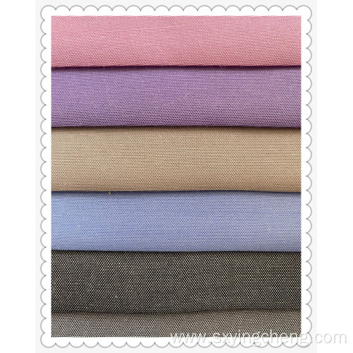 Polyester Cotton Yarn Dyed Oxford Shirting Fabric